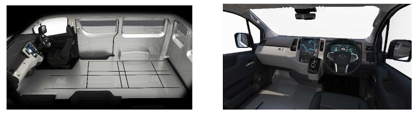 GLOBAL HIACE BEV CONCEPT (グローバル ハイエース BEV コンセプト)  ジャパンモビリティショー2023 トヨタ車体ブース