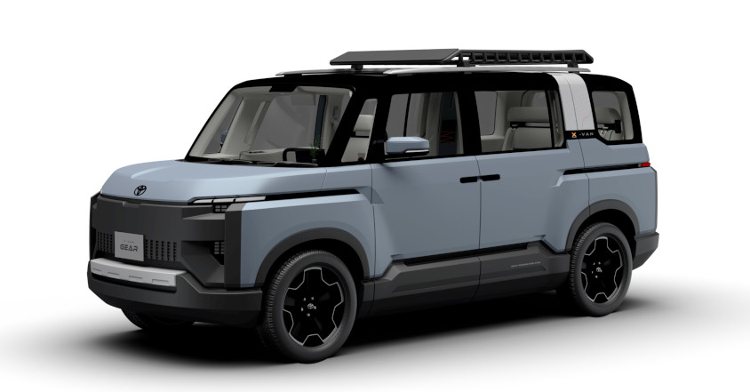 X-VAN GEAR CONCEPT(クロスバン ギア コンセプト) 　ジャパンモビリティショー2023 トヨタ車体ブース