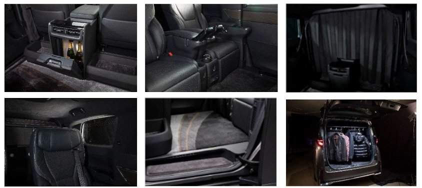 VELLFIRE Spacious Lounge CONCEPT（ヴェルファイア スペーシャスラウンジ コンセプト）　ジャパンモビリティショー2023　トヨタ車体ブース