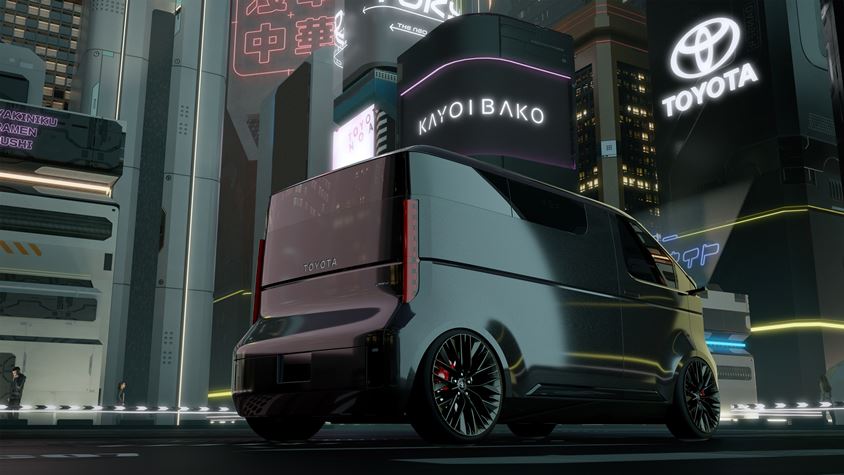 トヨタブース　KAYOIBAKO（カヨイバコ）　ジャパンモビリティショー2023