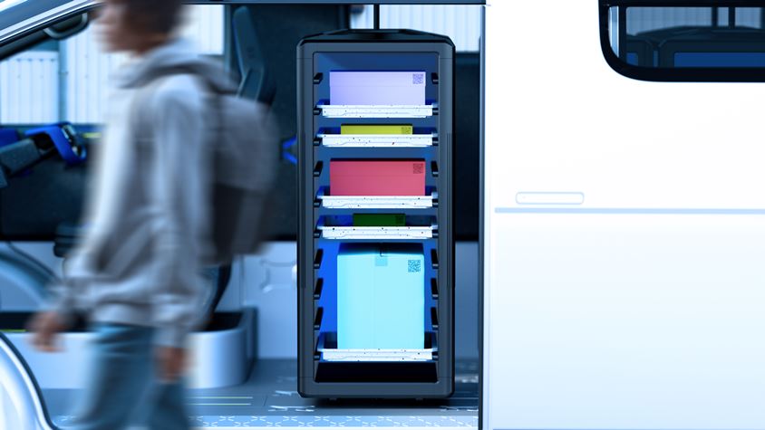 トヨタブース　KAYOIBAKO（カヨイバコ）　ジャパンモビリティショー2023