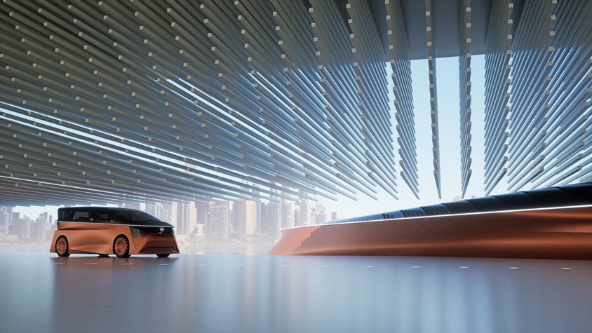 ト日産ブース　ニッサン ハイパーツアラー　ジャパンモビリティーショー2023