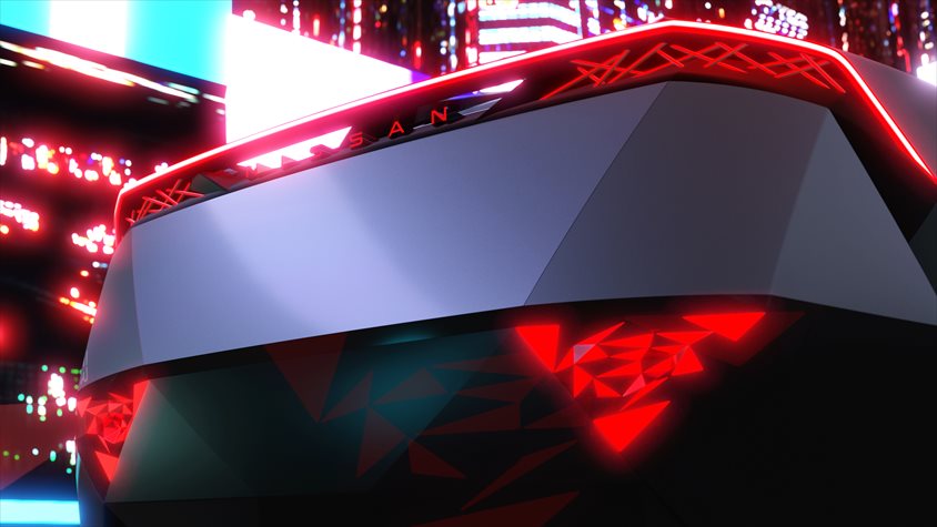 日産ブース　ニッサン ハイパーパンク　ジャパンモビリティーショー2023