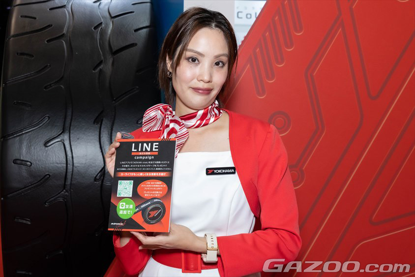 ヨコハマタイヤブースコンパニオン ジャパンモビリティーショー2023