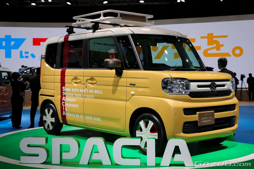 この冬に６年ぶりとなるフルモデルチェンジが行われるスペーシア。