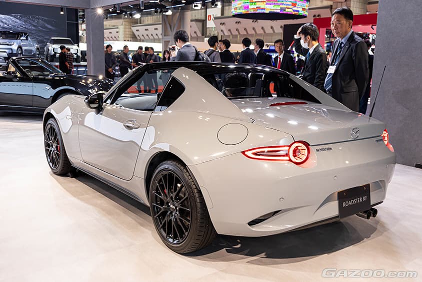 ジャパンモビリティショー2023　マツダブース　マツダ ロードスター RF　RS