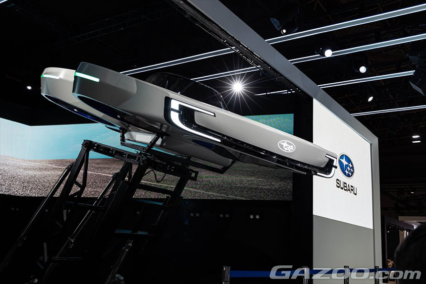 スバル ブース　SUBARU SPORT MOBILITY Concept　ジャパンモビリティーショー2023