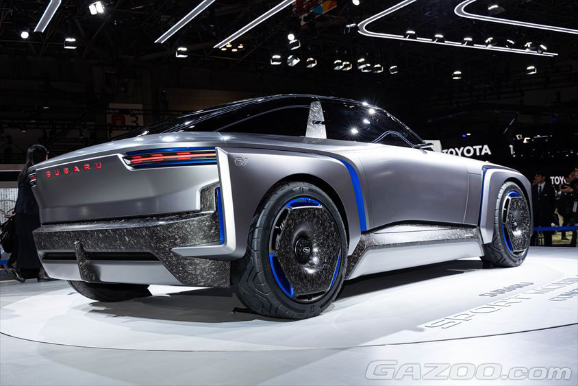 スバル ブース　SUBARU SPORT MOBILITY Concept　ジャパンモビリティーショー2023