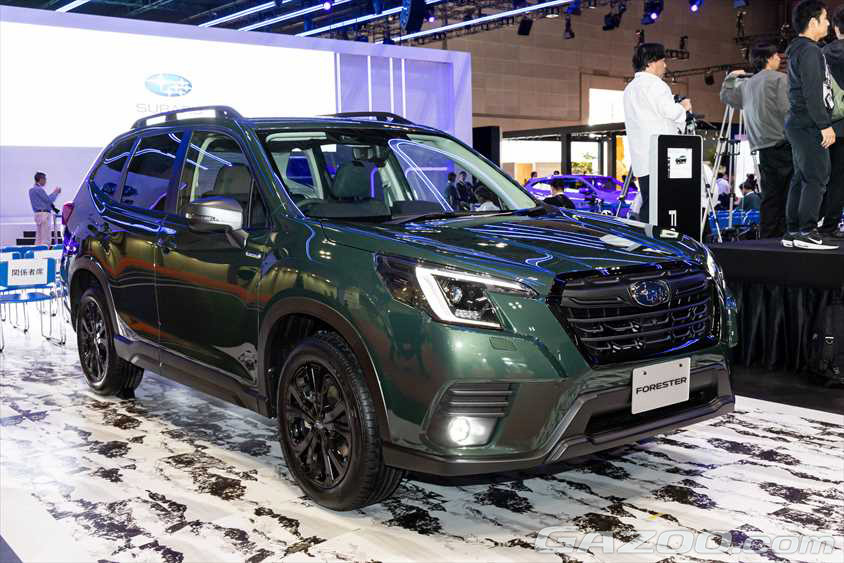 スバル ブース　フォレスター　特別仕様車　「X-EDITION」　ジャパンモビリティーショー2023