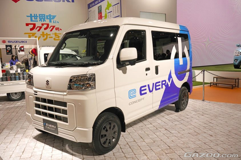 スズキ／トヨタ／ダイハツの共同開発モデル、BEV「e EVERY CONCEPT」