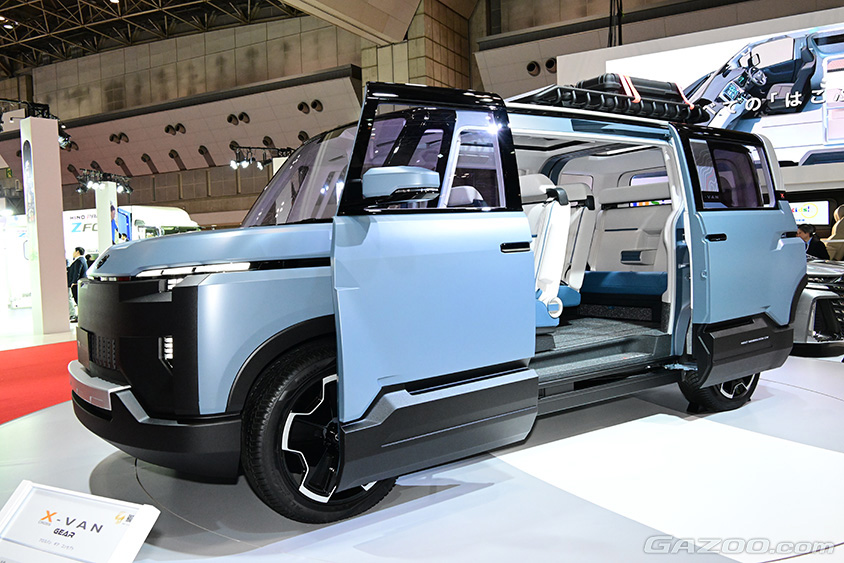 ジャパンモビリティーショー2023 トヨタ車体クロスバン ギア コンセプト