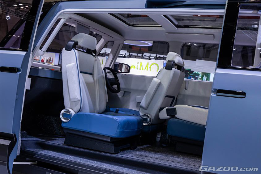 ジャパンモビリティショー2023　トヨタ車体ブース　X-VAN GEAR CONCEPT(クロスバン ギア コンセプト)