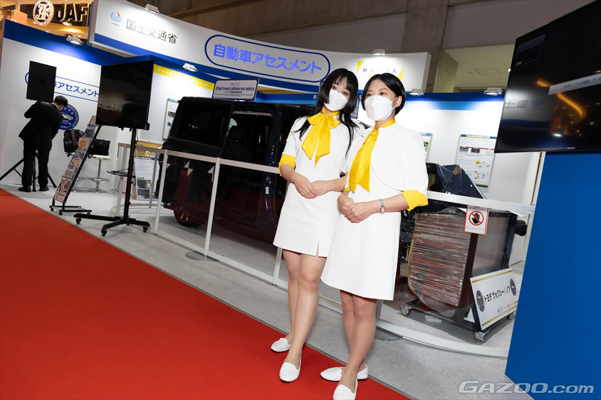 ジャパンモビリティショー2023 先進安全自動車（ASV）・自動車アセスメント　ブース
