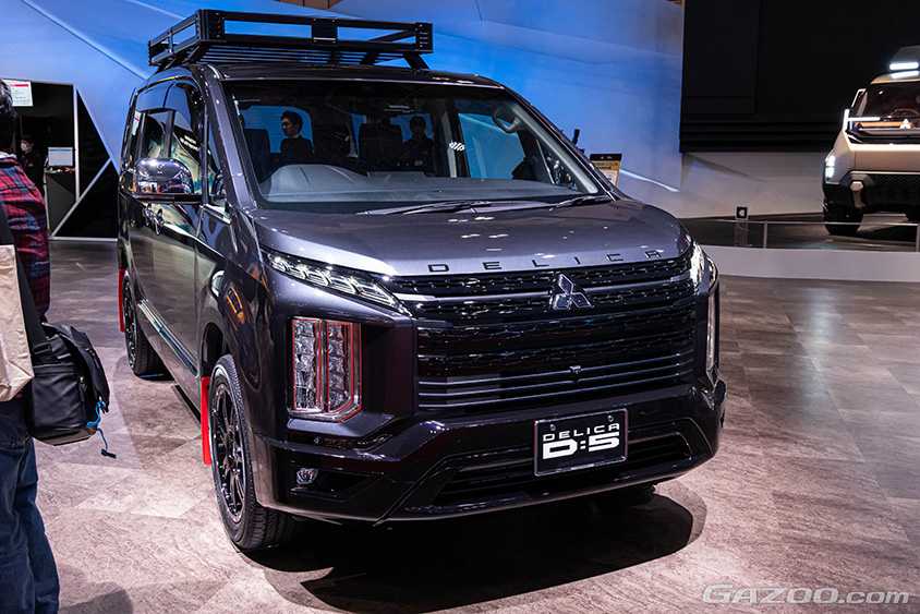 ジャパンモビリティショー2023 三菱自動車ブース　デリカD:5
