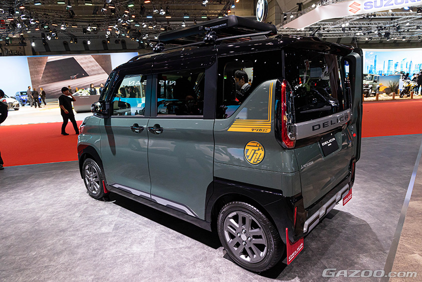 ジャパンモビリティショー2023 三菱自動車ブース　デリカミニ
