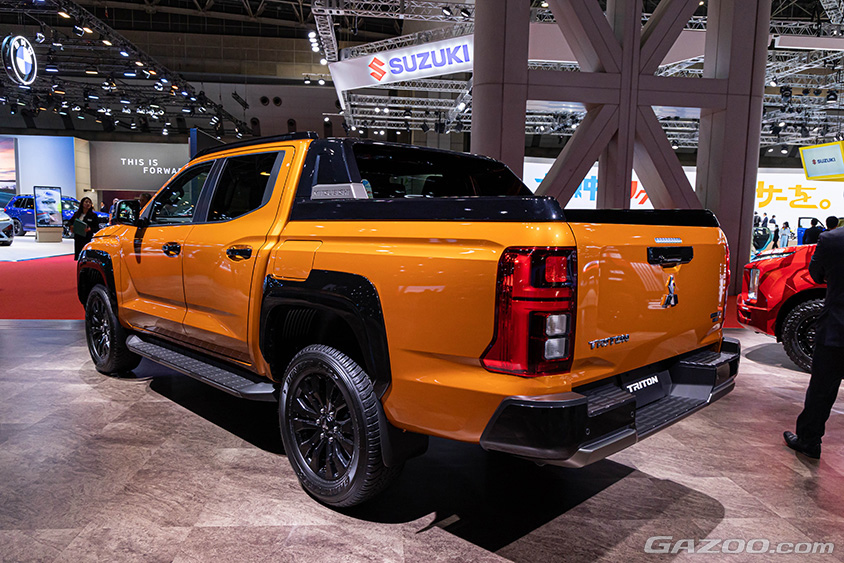 ジャパンモビリティショー2023　三菱自動車ブース 新型トライトン（プロトタイプ）