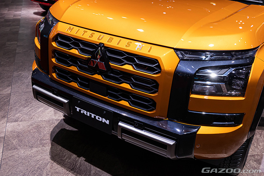 ジャパンモビリティショー2023　三菱自動車ブース 新型トライトン（プロトタイプ）