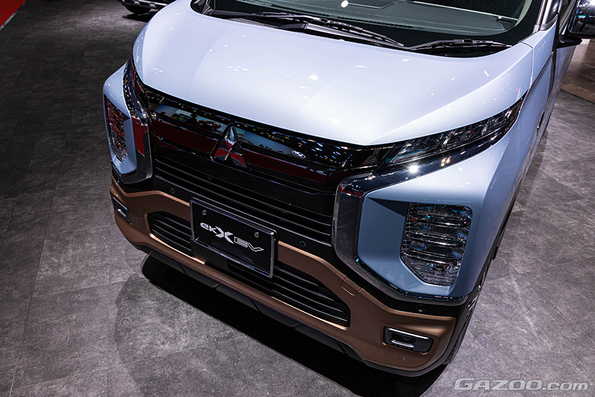 ジャパンモビリティショー2023　三菱自動車ブース eKクロス EV