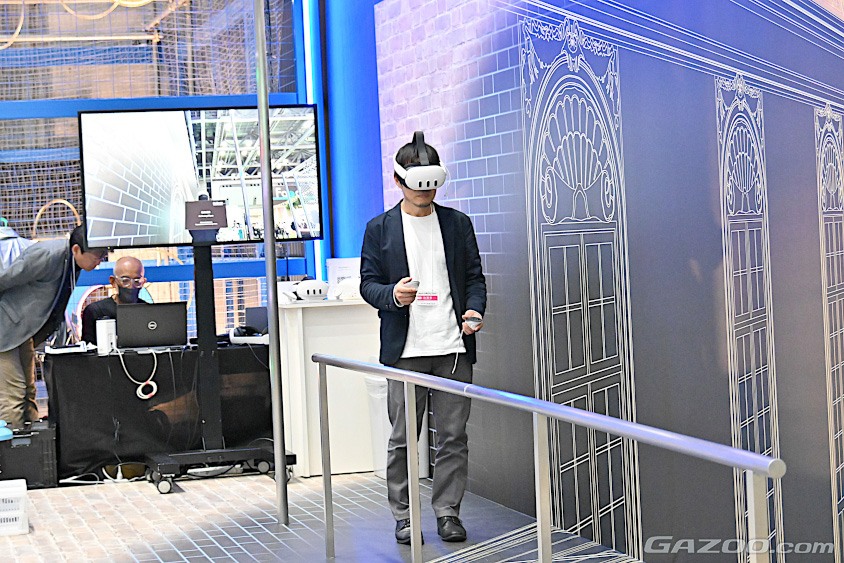 大日本印刷が手掛けるパリの歴史的空間をVR（仮想現実）で体験できるコンテンツ（ジャパンモビリティショー2023　Tokyo Future Tour）