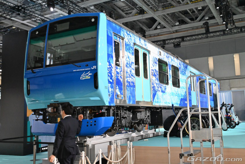 JR東日本 水素ハイブリッド電車「HYBARI(ひばり)」（ジャパンモビリティショー2023　Tokyo Future Tour）