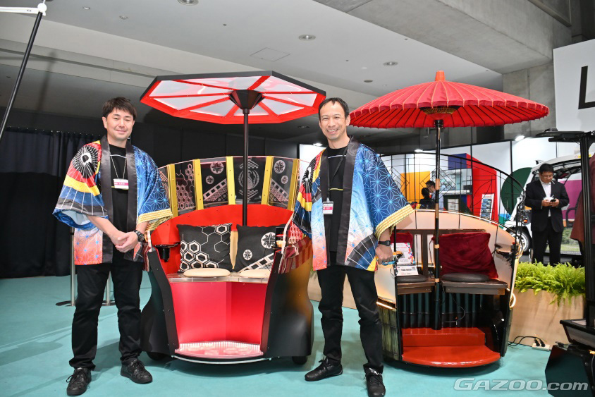 トヨタが開発した観光需要創出と地域の活性化を目指すモビリティ「&brella(アンブレラ)」（ジャパンモビリティショー2023　Tokyo Future Tour）