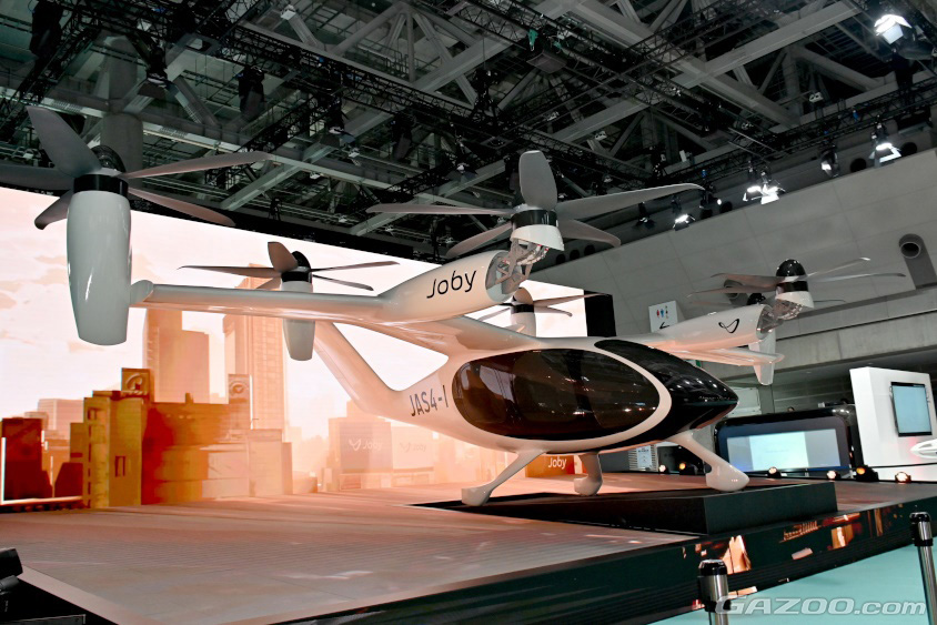 アメリカのJoby Aviation社のeVTOL「JAS4-1」（ジャパンモビリティショー2023　Tokyo Future Tour）