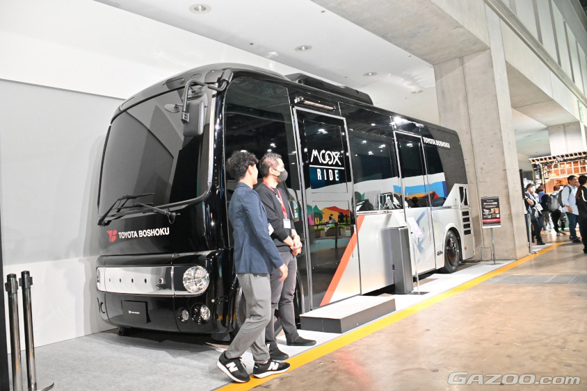 トヨタ紡織の「MOOX RIDE」（ジャパンモビリティショー2023　Tokyo Future Tour）