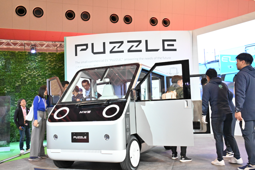 HWエレクトロの「PUZZLE」コンセプト（ジャパンモビリティショー2023）