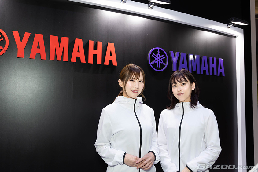 ジャパンモビリティショー2023　ヤマハ ブース コンパニオン