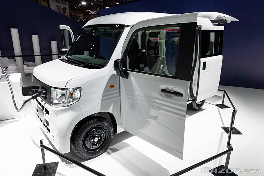 ジャパンモビリティショー2023 ホンダ ブース N-VAN e:（エヌバン イー）プロトタイプ