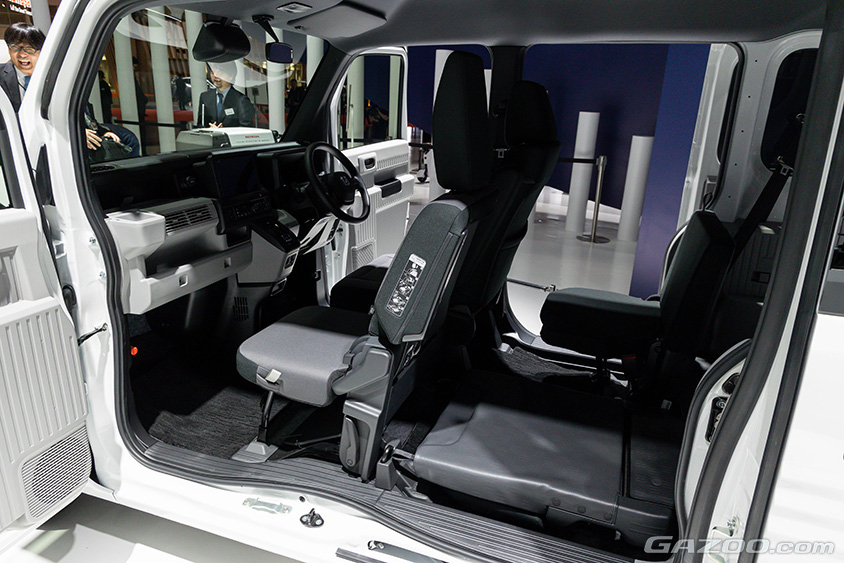 ジャパンモビリティショー2023 ホンダ ブース N-VAN e:（エヌバン イー）プロトタイプ
