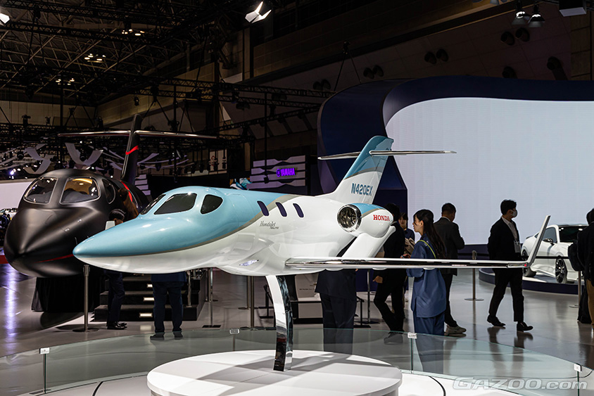 ジャパンモビリティショー2023 ホンダ ブース HondaJet Elite II 4分の1サイズ