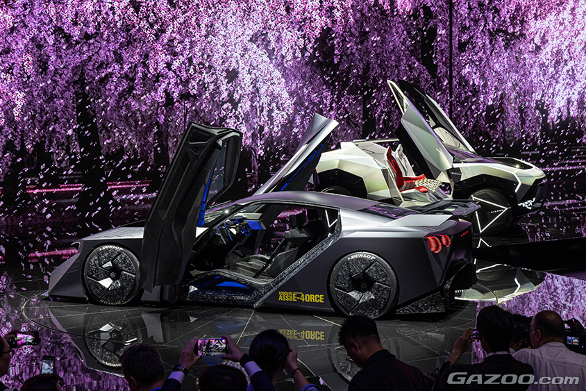 ジャパンモビリティショー2023 日産ブース　ニッサン ハイパーフォース
