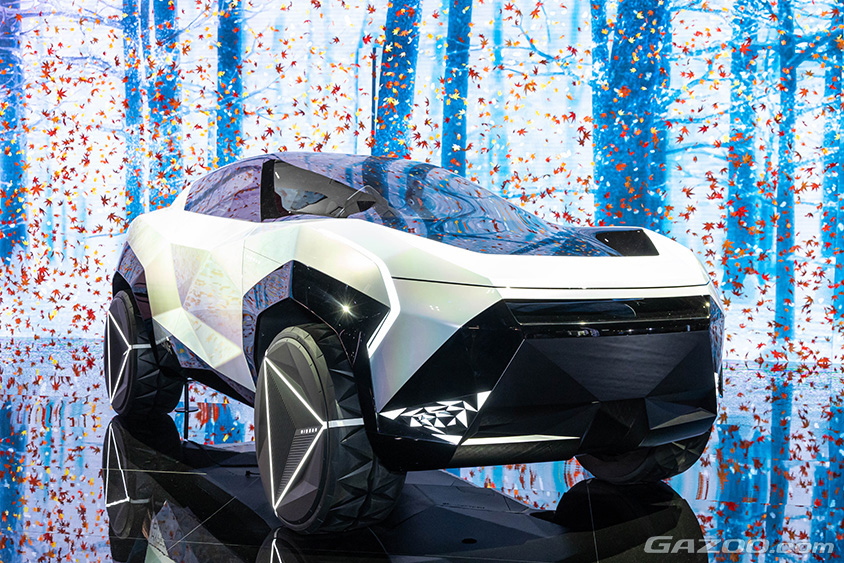 ジャパンモビリティショー2023 日産ブース　ニッサン ハイパーパンク