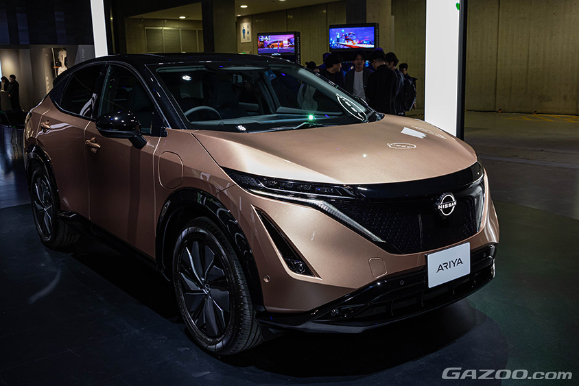 ジャパンモビリティショー2023 日産ブース　日産アリア