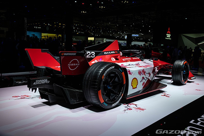 ジャパンモビリティショー2023 日産ブース　Nissan Formula E Power Selfie