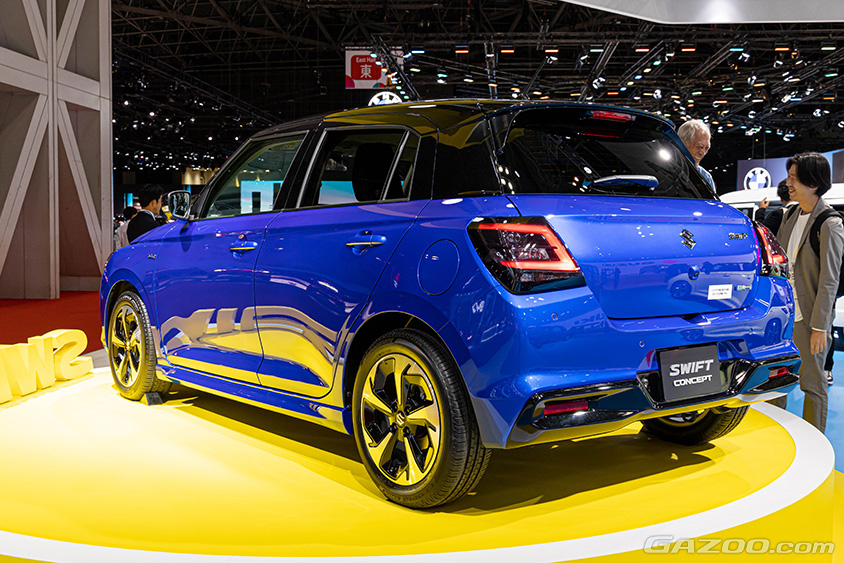 ジャパンモビリティショー2023　スズキブース　スイフト コンセプト