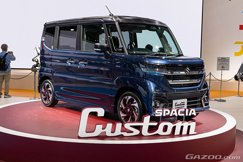 ジャパンモビリティショー2023　スズキブース　スペーシア カスタム コンセプト