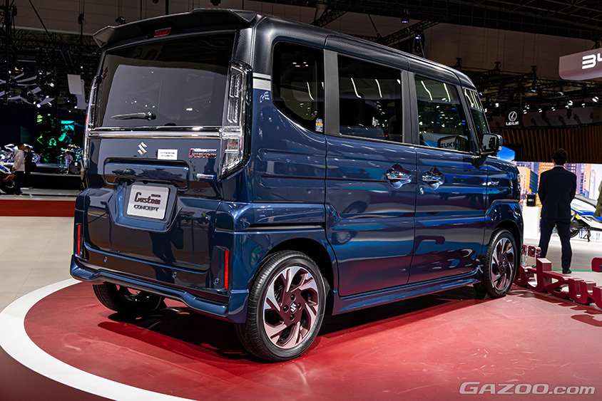 ジャパンモビリティショー2023　スズキブース　スペーシア カスタム コンセプト