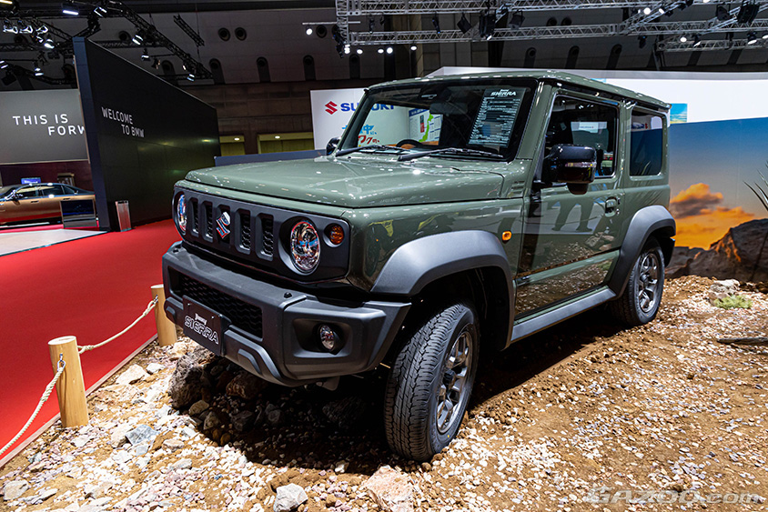 ジャパンモビリティショー2023　スズキブース　ジムニー シエラ