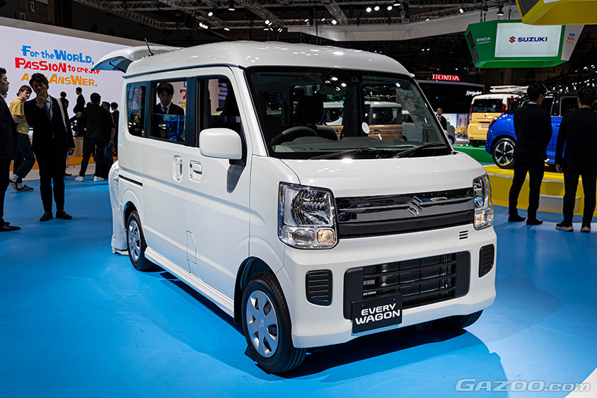 ジャパンモビリティショー2023　スズキブース　エブリーワゴン