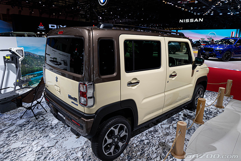 ジャパンモビリティショー2023　スズキブース　ハスラー JスタイルⅡ