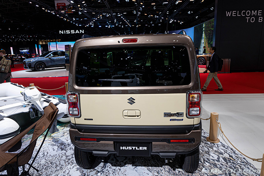 ジャパンモビリティショー2023　スズキブース　ハスラー JスタイルⅡ