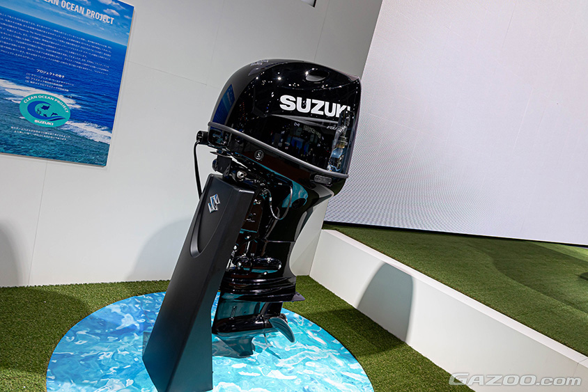 ジャパンモビリティショー2023　スズキブース 船外機