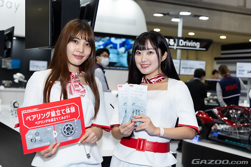 ジャパンモビリティショー2023 日本精工ブース コンパニオン