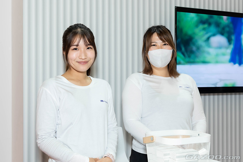 ジャパンモビリティショー2023 mobileyeブース コンパニオン