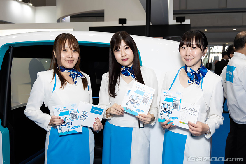 ジャパンモビリティショー2023 NSG Groupブース コンパニオン