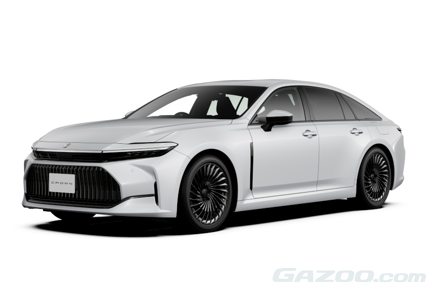 クラウンセダン Z（ハイブリッド、ブラックパッケージ装着車 ）（プレシャスホワイトパール）＜オプション装着車＞