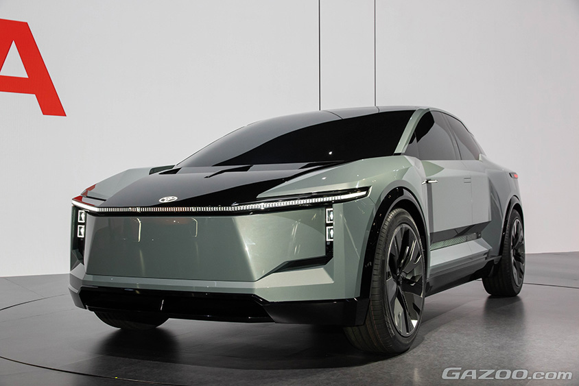 ジャパンモビリティショー2023 トヨタ ブース　SUVタイプのコンセプトモデル「FT-3e」