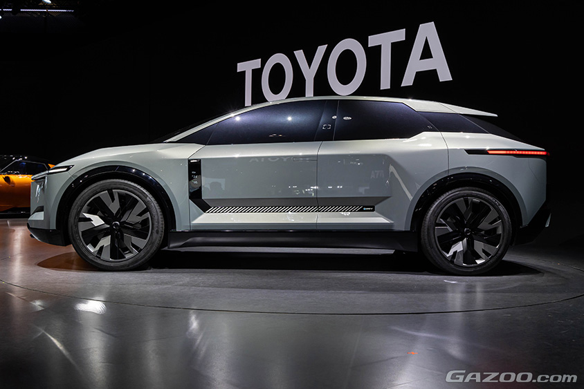 ジャパンモビリティショー2023 トヨタ ブース　SUVタイプのコンセプトモデル「FT-3e」